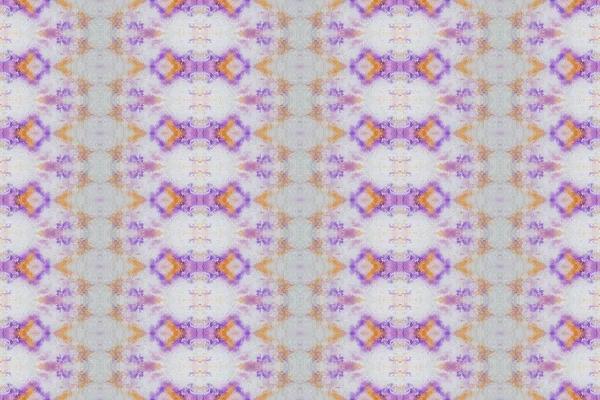 Ethnie Batik Textile Coloré Teint Texture Boho Colorée Geo Print — Photo