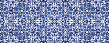 Mavi Doğulu kırsal Boho. Arapça Geometrik Desen Döşemesi. İspanyol Kusursuz dokusu. Arabesk Geometrik Batik Mürekkebi. Beyaz Çiçek Parmak izi. Mavi Hint Etnik Çiçeği. Mavi Etnik Boya
