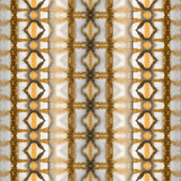Gelbe Textur Batik Grau Boho Aquarell Orange Gefärbt Abstrakt Gold — Stockfoto