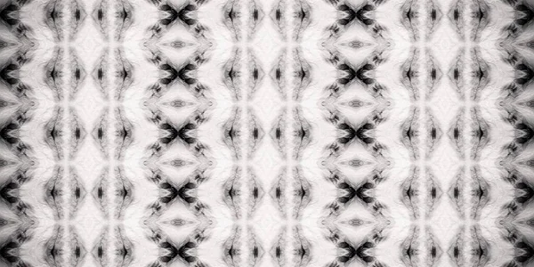 Graue Krawattenbürste White Pinsel Vorhanden Schwarz Gefärbtes Aquarell Grauer Böhmischer — Stockfoto