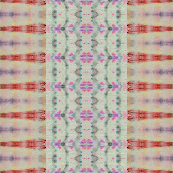 Regenboog Aquarel Geverfd Gekleurde Boho Tie Dye Geo Boheemse Textiel — Stockfoto