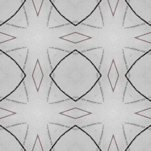 Zwart Elegante Drawn Inktontwerp Textuur Geometrische Template Lijn Eindeloze Vloer — Stockfoto