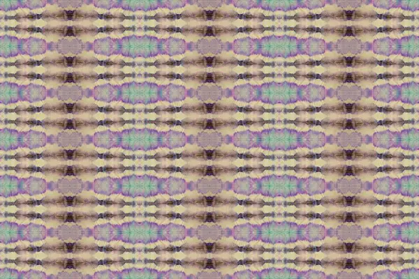 Ethnic Print Boho Bohemian Texture Splash Géométrique Geo Batik Coloris — Photo