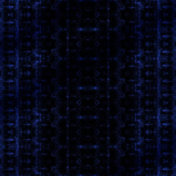 Black Geometric Zig Jeans Krawattenfarbe Blue Dyed Zig Zag Blue — Stockfoto