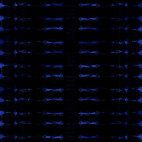 Black Geo Abstract Блакитний Фарфорований Малюнок Чорний Племінний Портрет Геометричний — стокове фото