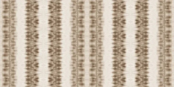 Retro Geo Stripe Semprotan Bohemia Tua Beige Print Tekstil Geometrik — Stok Foto