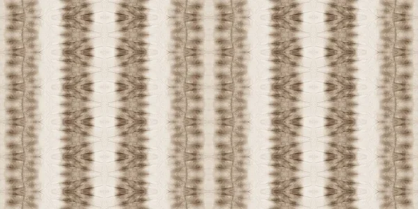 Retro Geo Stripe Old Bohemian Spray Imprimé Beige Vieux Textile — Photo