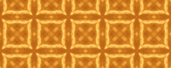 Yellow Motion Rustic Mönster Lissabons Geometriska Batik Print Acid Western — Stockfoto