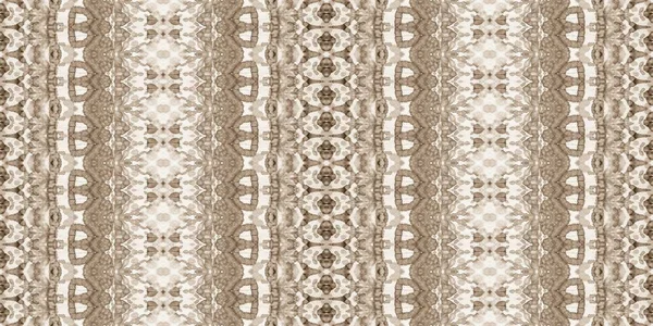 Sepia Repeat Print Beige Geo Brush Dirty Print Retro Geometric — Stock Photo, Image