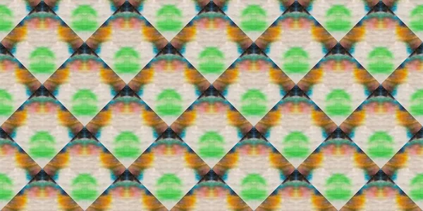 Colored Seamless Stripe Wallpaper Repeat Scallop Ornament Hand Animal Wallpaper — Stock Photo, Image