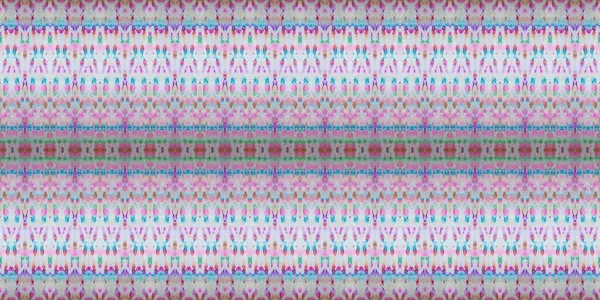 Boho Grunge Etnische Batik Boheemse Textuur Geverfd Meerkleurige Geo Aquarel — Stockfoto