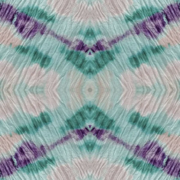 Azure Tie Dye Print Grå Färgglad Stil Cyan Brushed Texture — Stockfoto