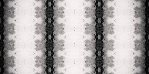 Abstrato Geométrico Cinzento Pincel Tribal Cinzento Grey Repita Batik Impressão — Fotografia de Stock