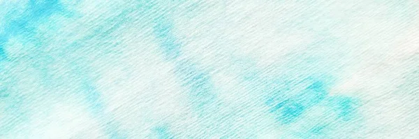 Tie Dye Line Gradient Aquarel Blauwe Streep Geverfd Aquarel Patroon — Stockfoto