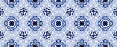 Mavi Endonezya Mozaik Katları. Fas Geometrik Şablonu Ikat. İndigo Etnik Çiçek Baskısı. Kusursuz Kabile Batik. İspanyol Geometrik Batik Mürekkebi. Mavi Lizbon Sonsuz Skeç. Mavi Çiçek Boyası