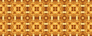 Sarı Hareketli Çiçek dokusu. Aquarelle Mystic Ink. Kırsal Hint Geometrik Batik. Kabile Geometrik Fayansları. Özbekistan Geometrik Boho. Çamur Etnik Şablon Ikat. Kahverengi Çiçek Boyası