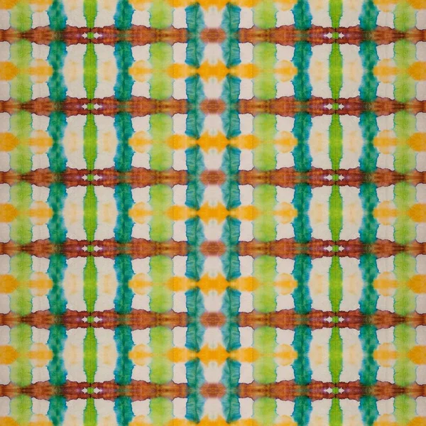 Pincel Gravata Colorido Multicolor Boho Abstract Boho Stroke Spray Geométrico — Fotografia de Stock