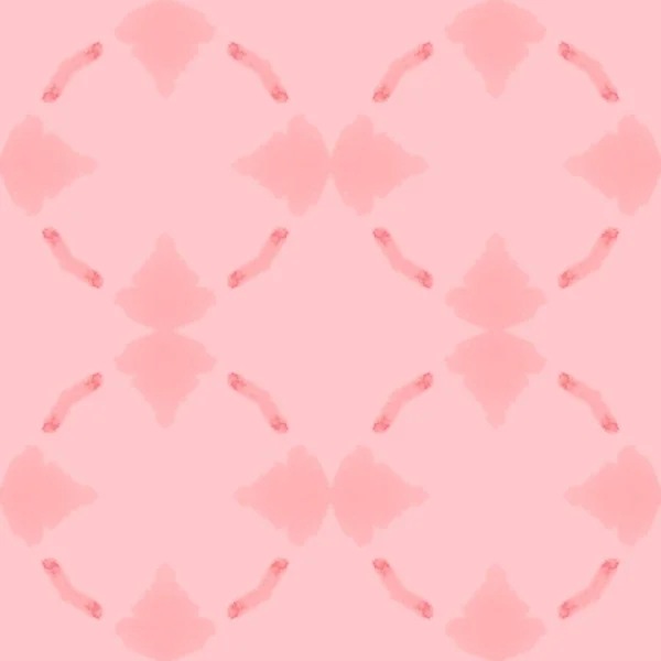 Pakisztáni Geometrikus Batik Lány Indiai Dísz Batik Rózsaszín Üzbegisztán Mozaik — Stock Fotó