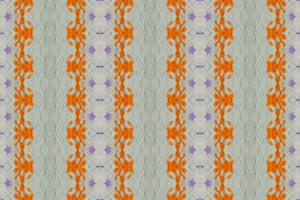 Geometryczne Streszczenie Boho Batik Szczotka Etniczna Kolorowy Bezszwowy Odcisk Wielobarwna — Zdjęcie stockowe