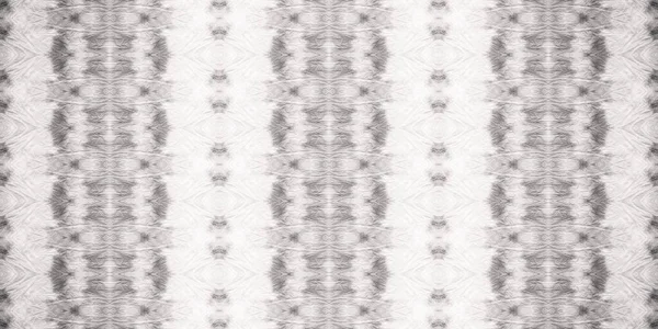 Szary Boho Batik Biały Geometryczny Krawat Czarny Geo Abstrakt Szary — Zdjęcie stockowe