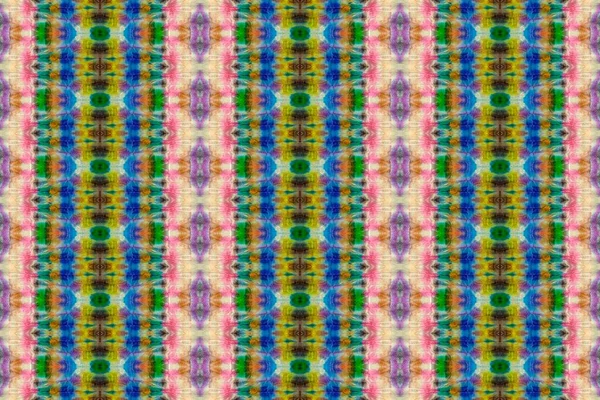 Boho Grunge Tribal Print Texture Colorée Teinte Boho Bohemian Pattern — Photo