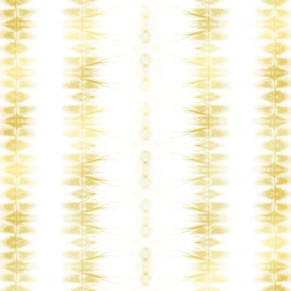 Boheems Abstract Zag Witte Verf Met Kleurstof Lichte Boho Tie — Stockfoto