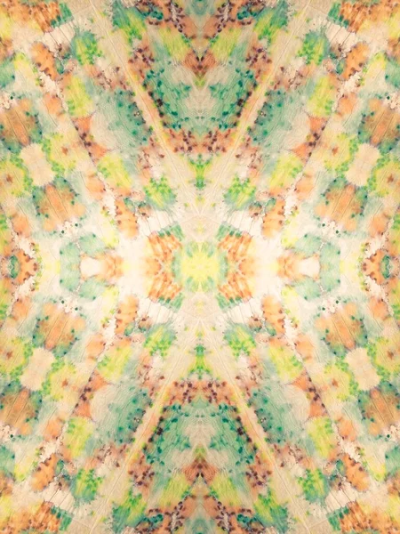 Stoffen Geometrische Motief Witte Aquarelverf Tribal Modern Grunge Geborstelde Textuur — Stockfoto
