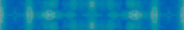 Blue Tie Dye Blue Ocean Watercolor Sparkle Glass Blue Icy — Stockfoto