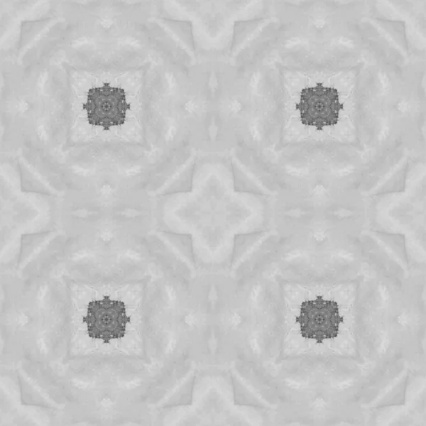 Pakistán Gray Quatrefoil Floor Vintage Knit Quatrefoil Mosaico Marroquí Spanish — Foto de Stock