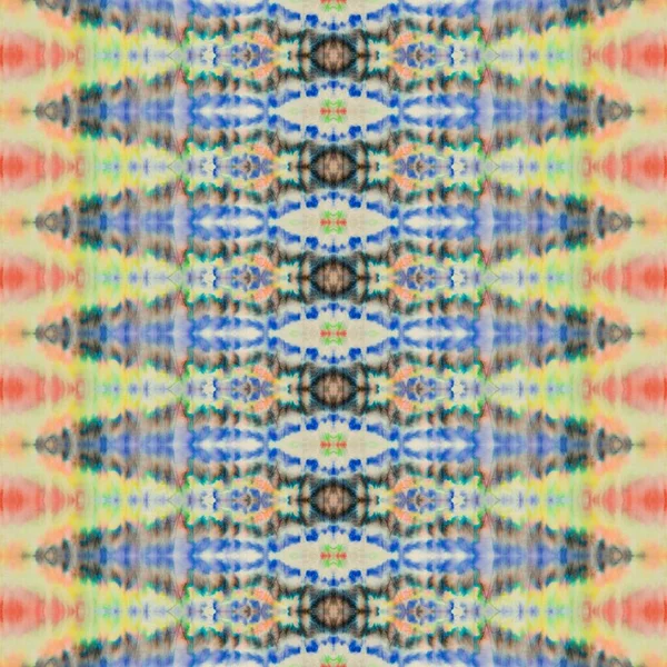 Barwione Geometryczne Tkaniny Wielobarwny Akwarela Boho Kolorowy Abstrakcyjny Druk Bohemian — Zdjęcie stockowe
