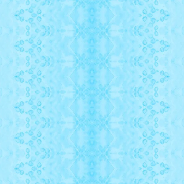Mavi Bohem Tekstili Gökyüzü Boho Grunge Bulut Batik Beyaz Geo — Stok fotoğraf