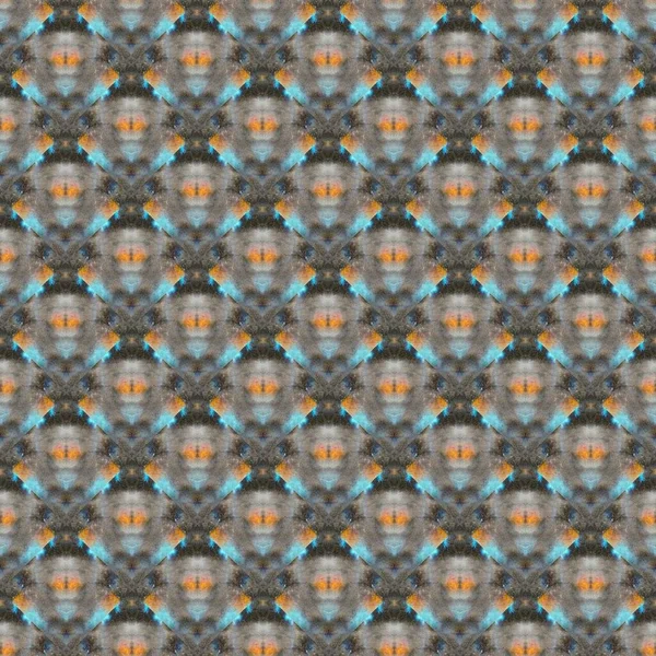 Пастель Геометричний Zigzag Wallpaper Риба Дитячої Площі Відділення Тварин Шкіри — стокове фото