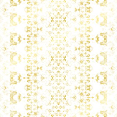 Altın Geometrik Zig. Güneşli Boyalı Şablon. Asit İzi. Geometrik Zig Zag Zag. Beyaz Boyalı. Parlak Boho Fırçası. Altın Geo Tekstil. Beyaz Desen Yazdırma. Beyaz Boyalı Soyut. Sarı Boyalı Grunge