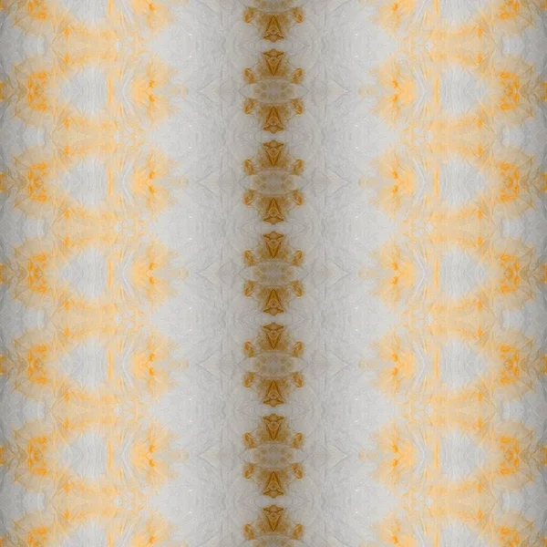 Orange Geo Textile Ethnic Brush Gold Dyed Stroke Geometric Splash — Stockfoto