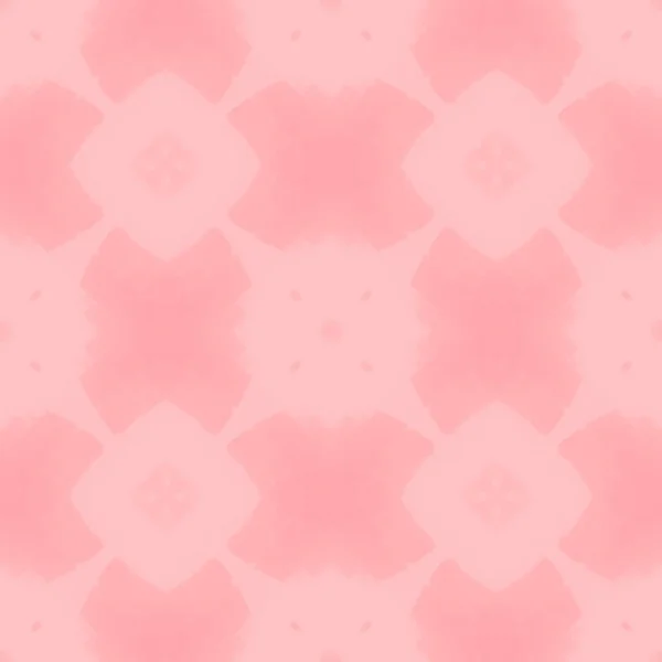 Marokkanischer Girly Pattern Print Stammesnahtlose Blume Pink Pakistan Floral Spanish — Stockfoto