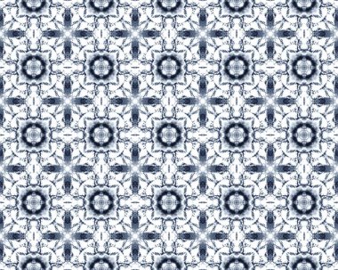 İndigo Etnik Desen Boyası. Fas 'lı dikişsiz Batik. Mavi Fas Etnik Katları. Soyut Geometrik Çiçek Döşemesi. Türk Geometrik Batik Yazısı. Mavi Çiçekli Boho Mavi Arap Sonsuz Çiçeği.