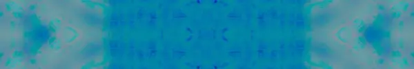 Blue Tie Dye Ripple Blur Abstract Water Paint White Icy — стокове фото