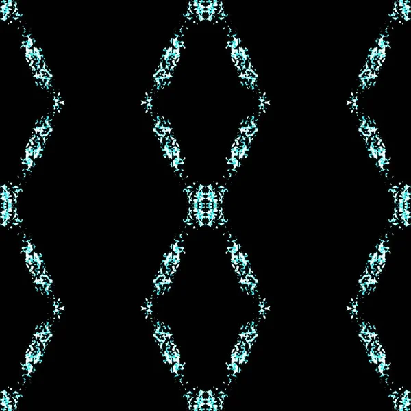 ジグザグ平行パターン ホワイト スクエア ウェーブ ホワイト ジオメトリックイカット 民族壁紙 ブラック幾何学色 ブラック エスニック — ストック写真