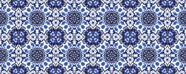 Mavi Kova Çiçek Motifi. Klasik Geometrik Desen Mürekkebi. Suluboya Geometrik Çiçek Boho. Beyaz Etnik Batik Ikat. Mavi Fas Mozaik Batik. Kusursuz Arapça Çizim. Mavi Çiçek Döşemesi