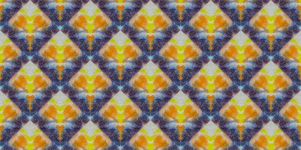 Rhombus Zigzag Feather 스칼라 스퀘어 Batik Geo 브러시 Geo Zigzag — 스톡 사진