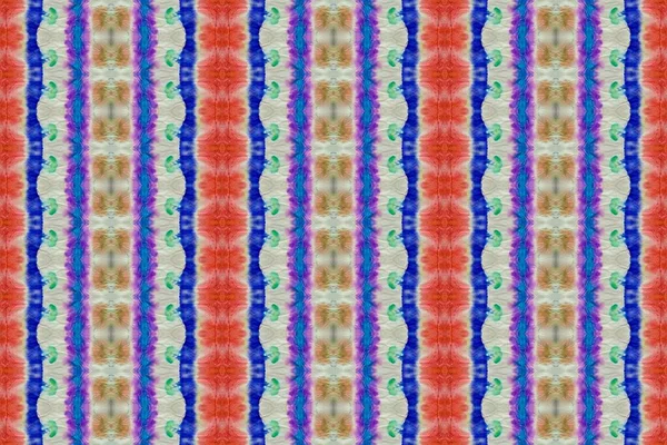 Textil Geométrico Geográfico Color Boho Stripe Multicolor Boho Ikat Textura — Foto de Stock