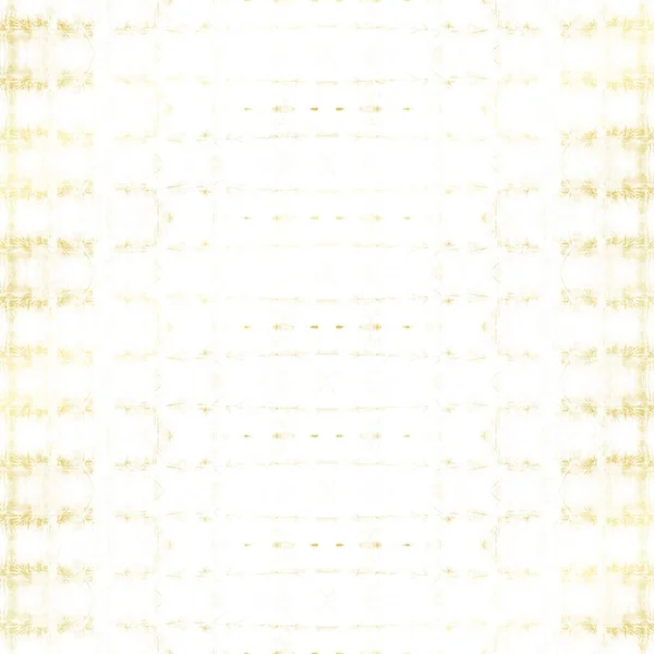 Geometrikus Nyakkendőfesték Cakk Arany Boho Stripe Fehér Festéknyom Arany Nyakkendőfesték — Stock Fotó