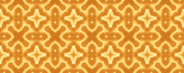 Sarı Türk Mistik dokusu. Suluboya Geometrik Boho. Kahve İspanyol Süs Çiçeği. Kırsal Etnik Batik Ikat. Pakistan Etnik İkat. Hint Geometrik Desenli Döşeme. Kahverengi Mürekkep