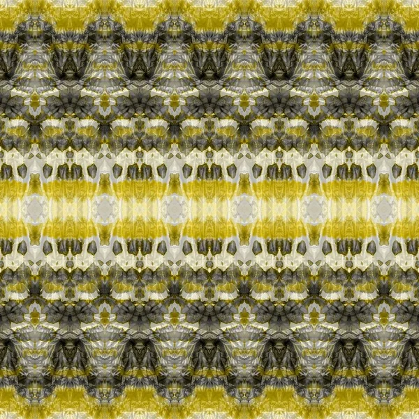 Геометричний Абстракт Грея Текстильна Сіра Географія Геометричний Зіг Жовтий Рудувато — стокове фото