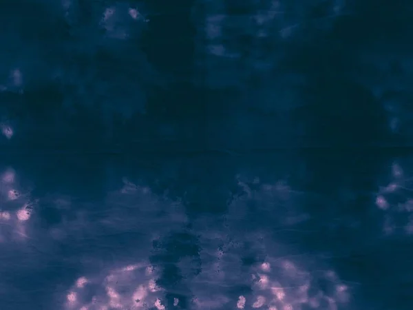 Růžové Zabarvené Blue Black Light Dark Design Akvarel Moderní Plátno — Stock fotografie