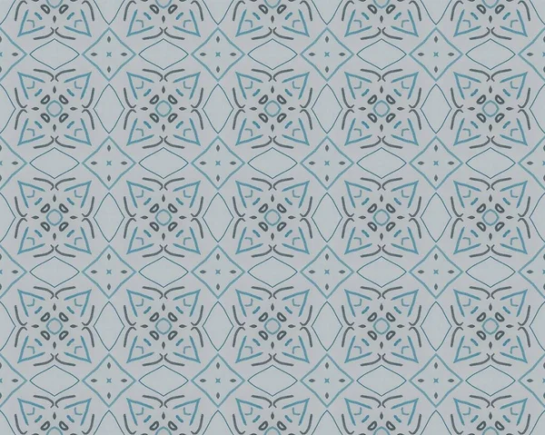 Blanco Abstracto Piso Mosaico Morocco Geometric Batik Floor Inglés Vintage —  Fotos de Stock