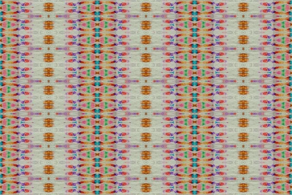 Geo Batik Multicolorido Textura Tingida Colorida Boho Batik Boho Bohemian — Fotografia de Stock
