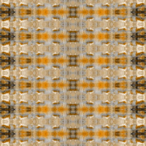Altın Geo Batik Geometrik Sıçrama Kahverengi Boyalı Suluboya Gri Boyalı — Stok fotoğraf