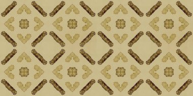 Altın Geometrik desenli altın. Doğulu Batik fayansı. Kahverengi kabile süsü dokusu. Altın Soyut Tan X. Fas Geometrik Altın Yazı. Arap Çiçeği. Bej Tan Döşemesi