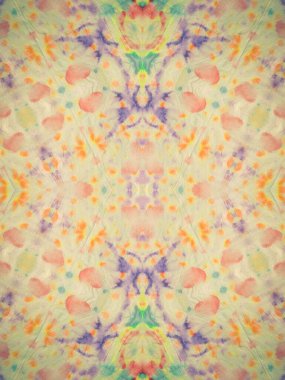 Pastel Sembol Süslemesi. Kumaş Kova dokusu. Renkli folk yağı fırçası. Halk Sanatsal Kanvası. Kabile Boyalı Kirli Sanatlar. Beyaz kravat boyama sanatı. Modern Boyalı Süsleme. Fırça Boyası.